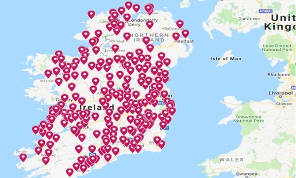 Coffee’n Cream’s coverage in Ireland